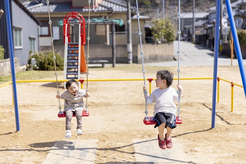 スキップフロアのある家4